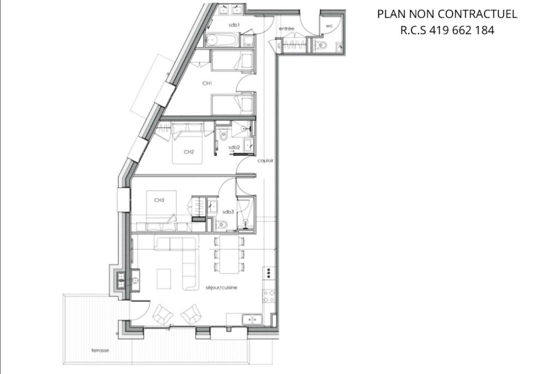 Les Chalets Du Cheval Noir - Appartement Neuf 4 Pieces 8 Personnes Avec Vue La Vallee Mae-2174 Saint-Martin-de-Belleville Zewnętrze zdjęcie